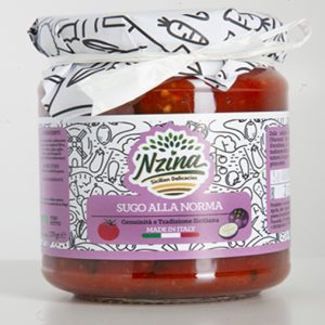Sugo Pronto alla Norma – Vasetto Vetro 270 gr – Nzina