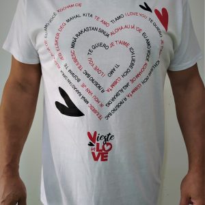 Maglietta Bianca ti amo – Taglia L
