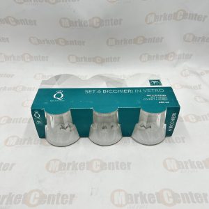 6 BICCHIERI ACQUA