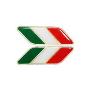 3D Sticker Bandiera Italia Diagonale