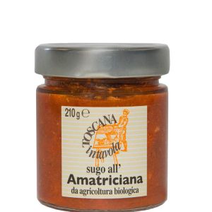 Sugo all’Amatriciana Bio Toscana in tavola