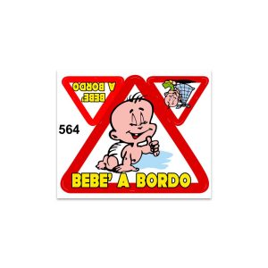 Adesivi Stickers Standard Bebè a Bordo 10 x 12 cm