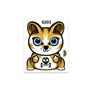 Adesivi Stickers Standard Gattino 10 x 12 cm
