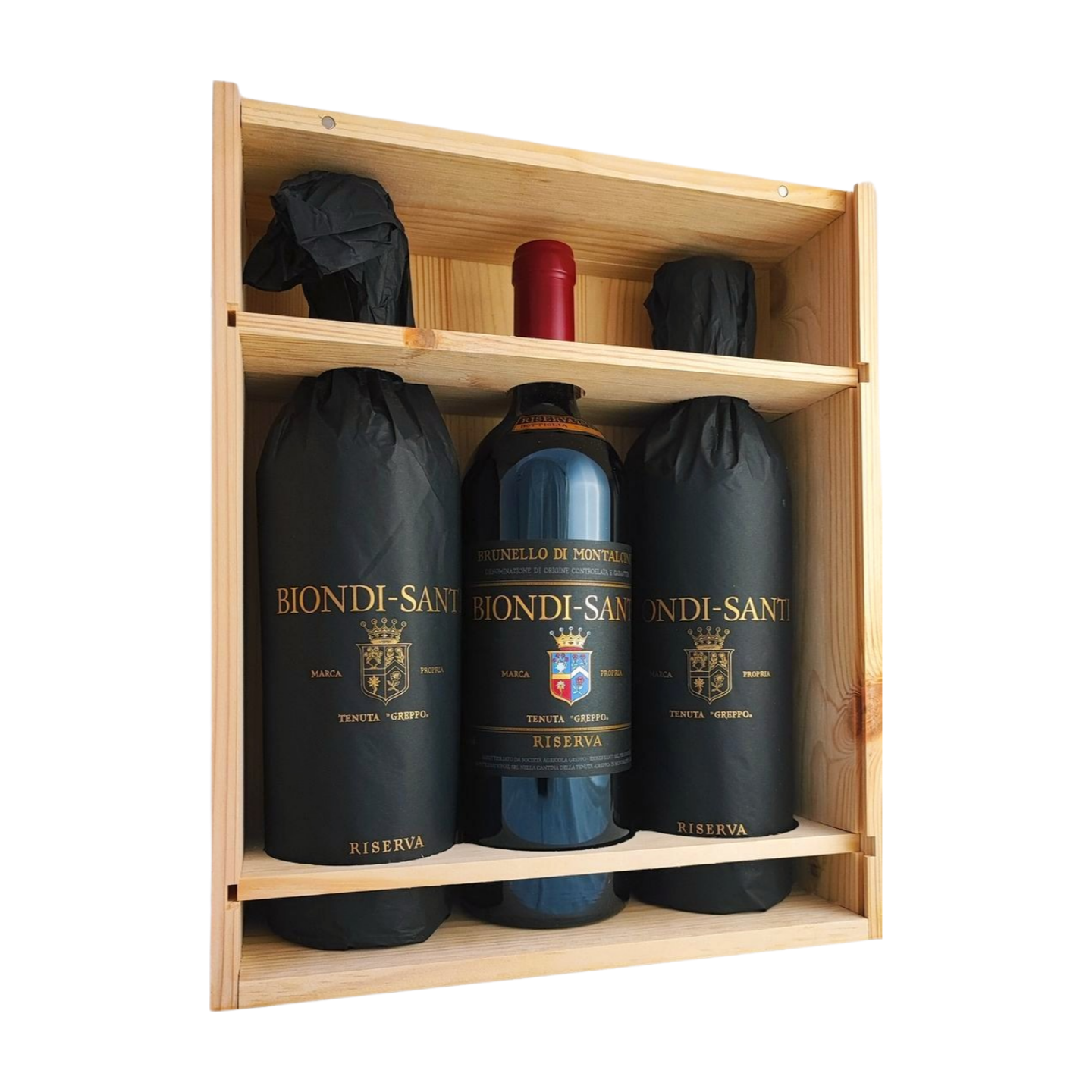 Vino – Biondi Santi Riserva 2016 Brunello di Montalcino Riserva DOCG Cassetta da 3 bottiglie - immagine 2
