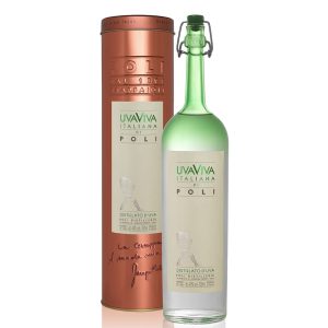 Acquavite Di Uva Malvasia E Moscato “Uva Viva Italiana Di Poli” – Jacopo Poli ( 0,7 L. –  Astuccio)